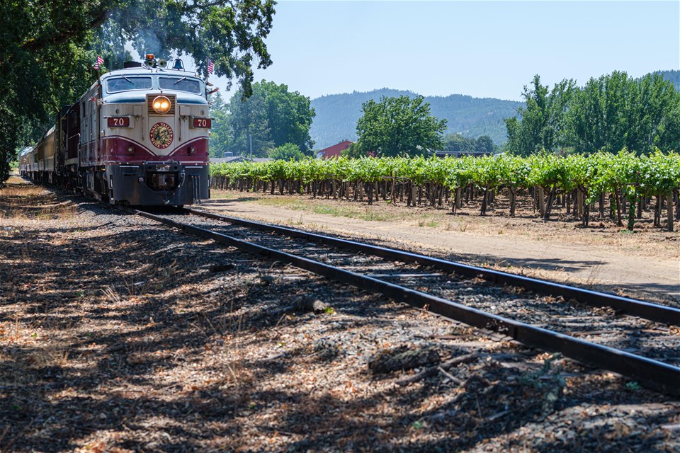 Napa Valley Wine Train with Gourmet Lunch