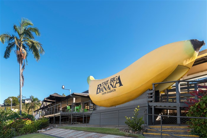 Big banana statue in Australia
