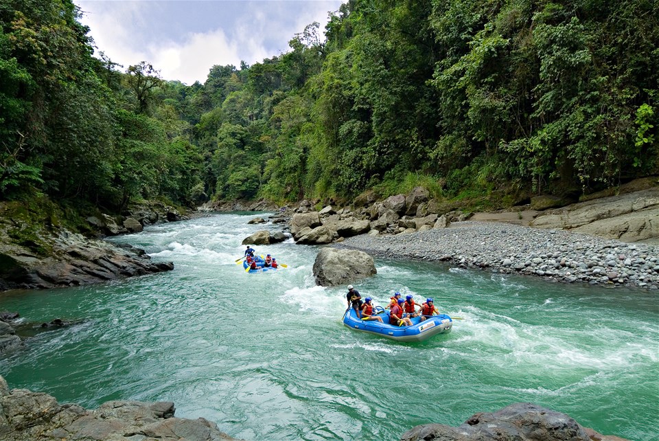 White Water Rafting, Arenal & San Jose