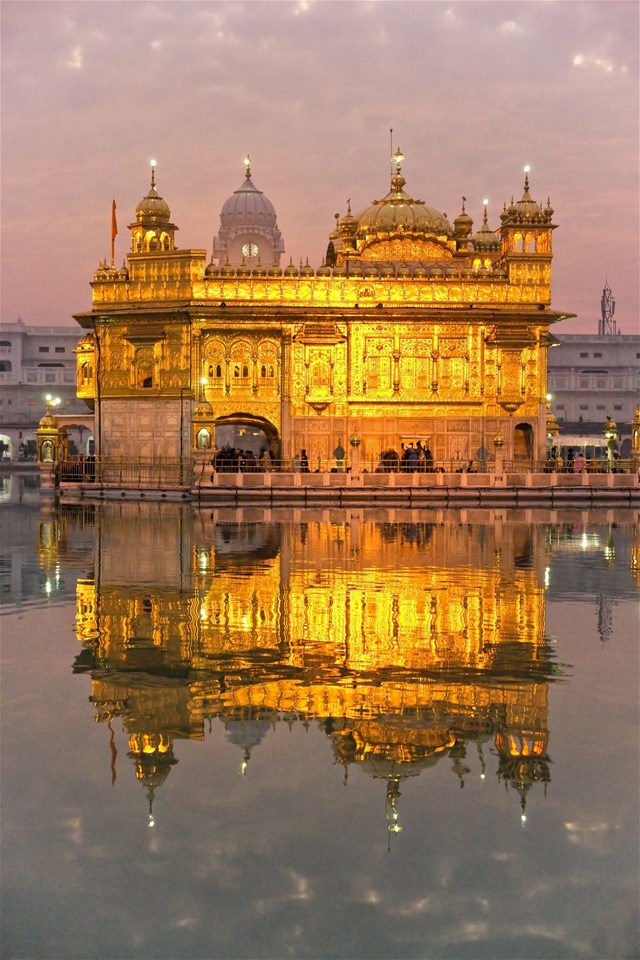 The Golden Temple at Night