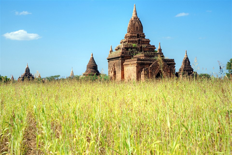 Bagan Temple Biking